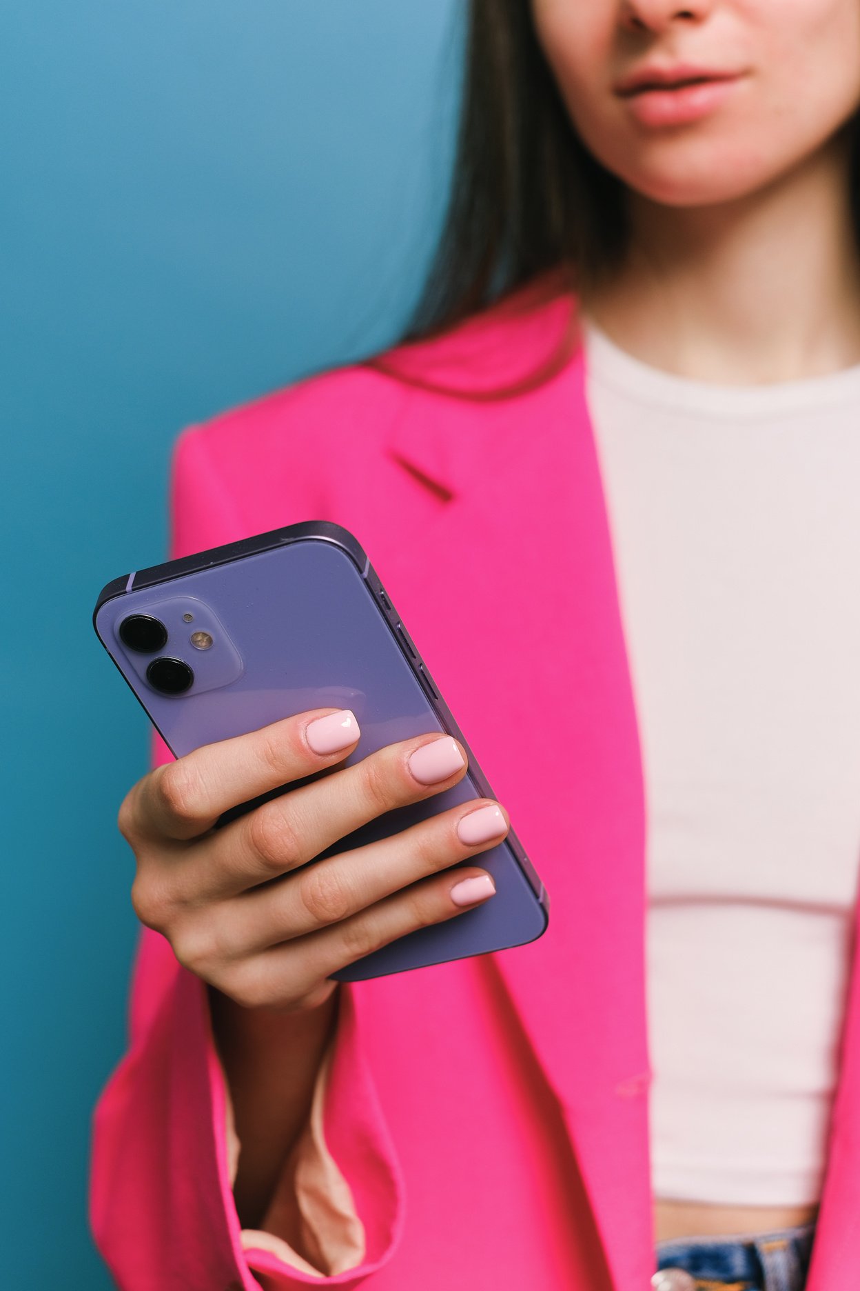 A Person Holding a Smartphone